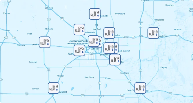 Service area map